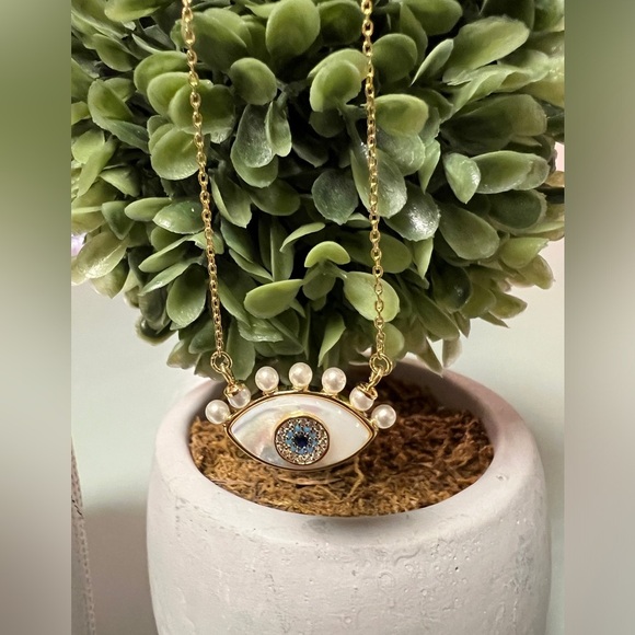 Kate Spade Evil Eye Pendant Necklace - Picture 4 of 6